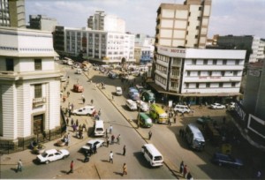 Bustling Nairobi