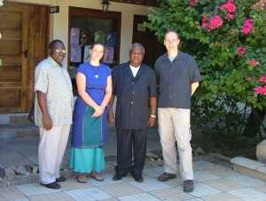 Rev. Seth Gidiony and Hon.Hezekiah Ndahani Chibulunje