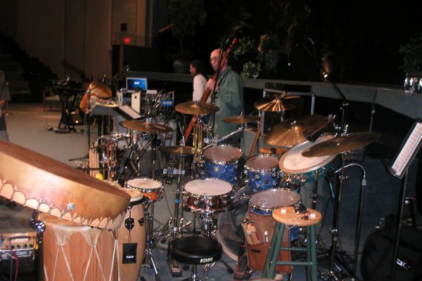 Kit used with Jerry Chapman's Native drums